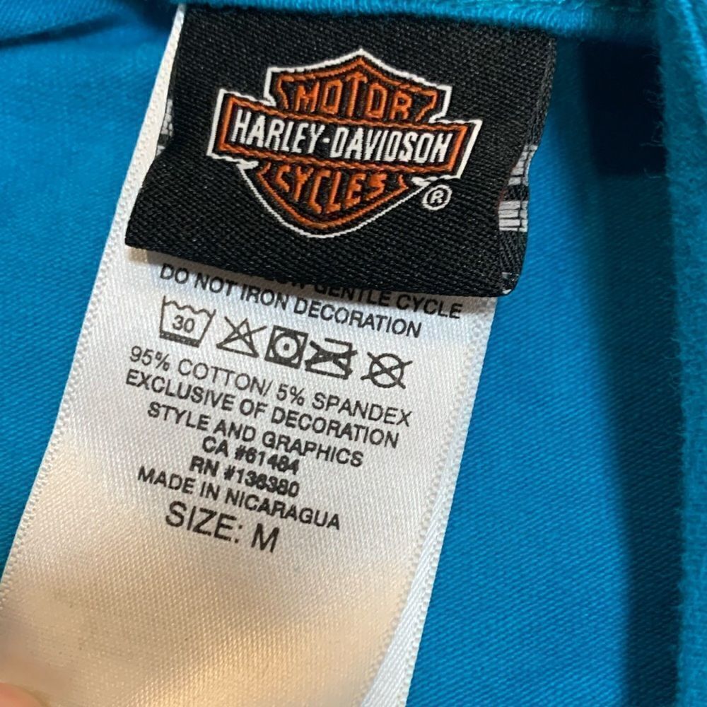 Woman’s Harley Davison short sleeve T-shirt - Picture 10 of 10